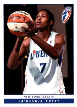 2005 Rittenhouse WNBA #23 La'Keshia Frett Front