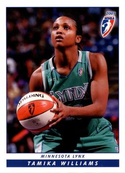 2005 Rittenhouse WNBA #31 Tamika Williams Front