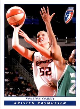 2005 Rittenhouse WNBA #39 Kristen Rasmussen Front
