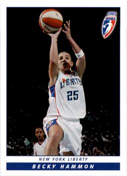 2005 Rittenhouse WNBA #55 Becky Hammon Front