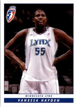2005 Rittenhouse WNBA #72 Vanessa Hayden Front