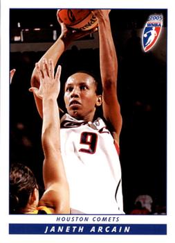 2005 Rittenhouse WNBA #79 Janeth Arcain Front