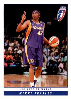 2005 Rittenhouse WNBA #90 Nikki Teasley Front