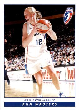 2005 Rittenhouse WNBA #91 Ann Wauters Front