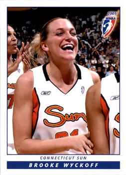 2005 Rittenhouse WNBA #97 Brooke Wyckoff Front