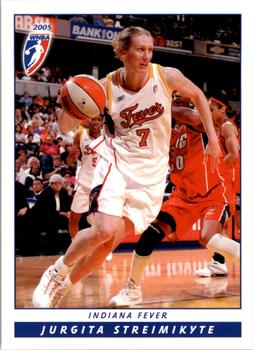 2005 Rittenhouse WNBA #101 Jurgita Streimikyte Front