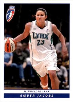 2005 Rittenhouse WNBA #102 Amber Jacobs Front