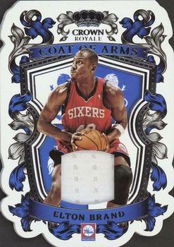 2021-22 Panini Crown Royale - Coat of Arms #CT-EBD Elton Brand Front