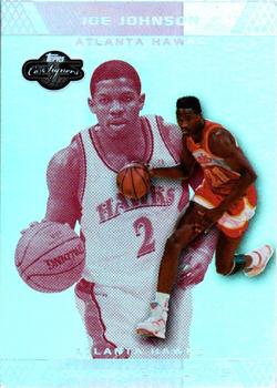 2007-08 Topps Co-Signers - Silver Red Foil #36 Dominique Wilkins / Joe Johnson Front