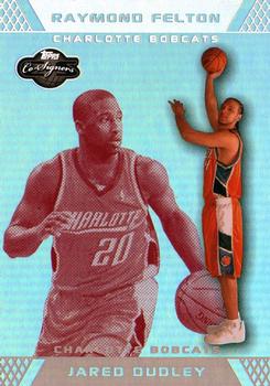 2007-08 Topps Co-Signers - Silver Red Foil #67 Jared Dudley / Raymond Felton Front