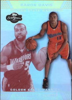 2007-08 Topps Co-Signers - Silver Red Foil #80 Stephane Lasme / Baron Davis Front