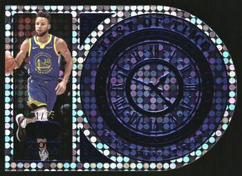 2021-22 Panini Crown Royale - Test of Time Blue #4 Stephen Curry Front