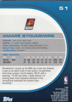 2005-06 Finest #51 Amare Stoudemire Back