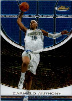 2005-06 Finest #88 Carmelo Anthony Front