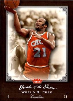 2005-06 Fleer Greats of the Game #2 World B. Free Front