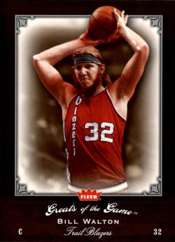 2005-06 Fleer Greats of the Game #14 Bill Walton Front