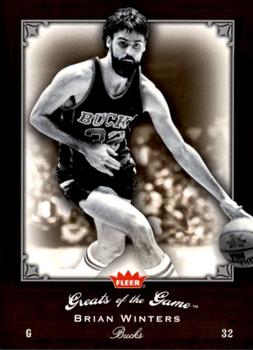 2005-06 Fleer Greats of the Game #15 Brian Winters Front