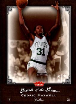 2005-06 Fleer Greats of the Game #23 Cedric Maxwell Front