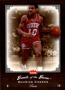 2005-06 Fleer Greats of the Game #59 Maurice Cheeks Front