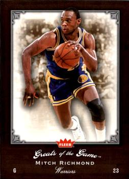 2005-06 Fleer Greats of the Game #75 Mitch Richmond Front