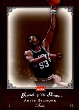 2005-06 Fleer Greats of the Game #96 Artis Gilmore Front