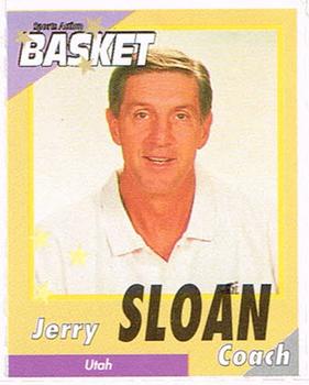 1995 French Sports Action Basket - Face 2 Face Utah Jazz #NNO Jerry Sloan Front