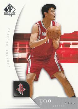 2005-06 SP Authentic #30 Yao Ming Front
