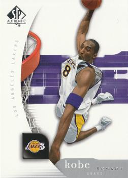 2005-06 SP Authentic #38 Kobe Bryant Front