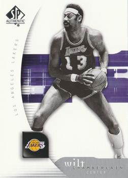 2005-06 SP Authentic #39 Wilt Chamberlain Front
