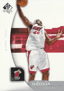 2005-06 SP Authentic #43 Udonis Haslem Front