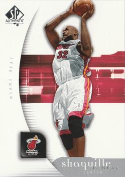 2005-06 SP Authentic #45 Shaquille O'Neal Front