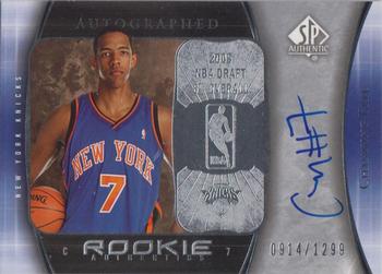 2005-06 SP Authentic #98 Channing Frye Front