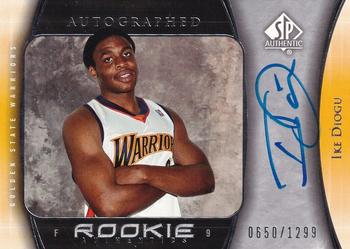 2005-06 SP Authentic #131 Ike Diogu Front