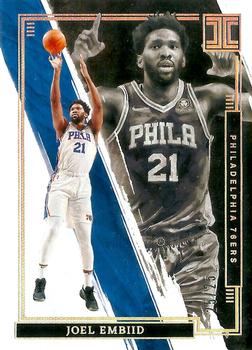 2021-22 Panini Impeccable - Holo Silver #7 Joel Embiid Front