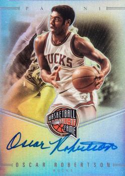 2021-22 Panini Impeccable - 2020-21 Spectra Hall of Fame Signatures #SH-ORO Oscar Robertson Front