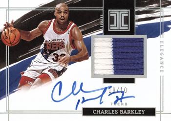 2021-22 Panini Impeccable - Elegance Retired Jersey Autographs Holo Silver #ER-CBK Charles Barkley Front