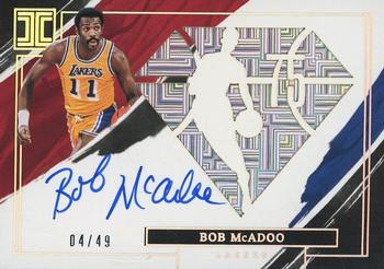 2021-22 Panini Impeccable - Impeccable NBA 75th Anniversary Autographs #75-BOB Bob McAdoo Front