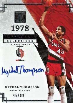 2021-22 Panini Impeccable - Impeccable Selections Signatures #ISL-MTH Mychal Thompson Front