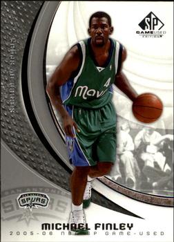 2005-06 SP Game Used #22 Michael Finley Front