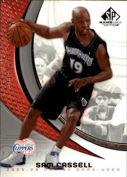 2005-06 SP Game Used #59 Sam Cassell Front