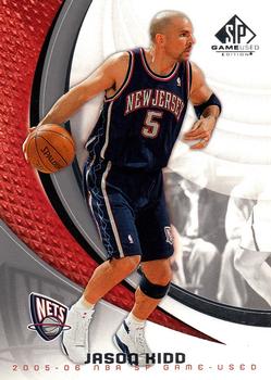 2005-06 SP Game Used #61 Jason Kidd Front