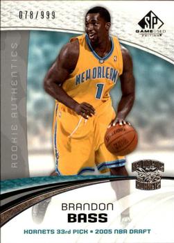 2005-06 SP Game Used #114 Brandon Bass Front