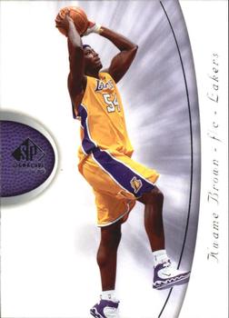 2005-06 SP Signature Edition #43 Kwame Brown Front