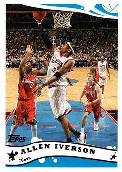 2005-06 Topps #33 Allen Iverson Front