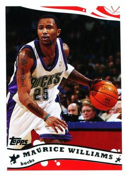 2005-06 Topps #159 Maurice Williams Front