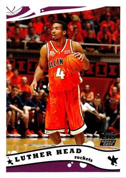 2005-06 Topps #244 Luther Head Front