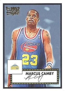 2005-06 Topps 1952 Style #106 Marcus Camby Front
