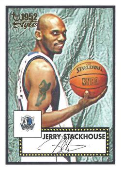 2005-06 Topps 1952 Style #107 Jerry Stackhouse Front