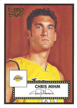 2005-06 Topps 1952 Style #10 Chris Mihm Front
