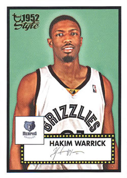 2005-06 Topps 1952 Style #143 Hakim Warrick Front